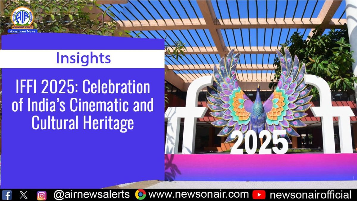Insights : IFFI 2025: Celebration of India’s Cinematic and Cultural Heritage