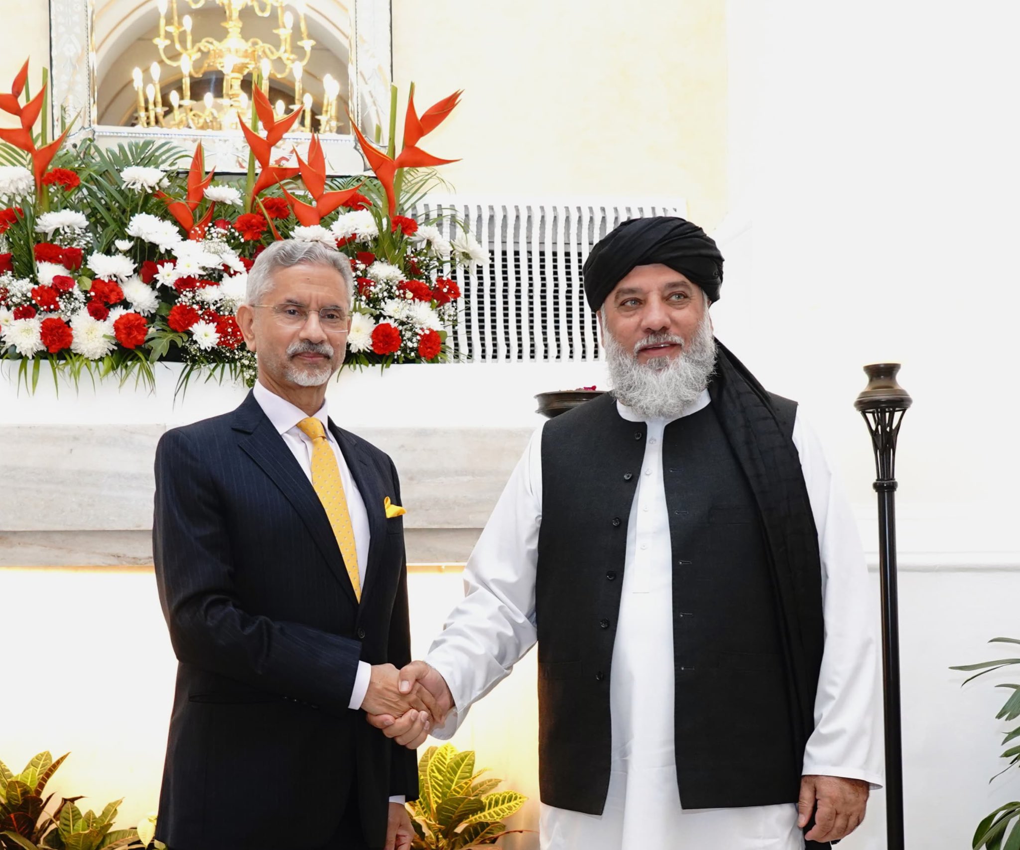 Minister Dr Jaishankar Meets Afghan Commerce Minister in New Delhi