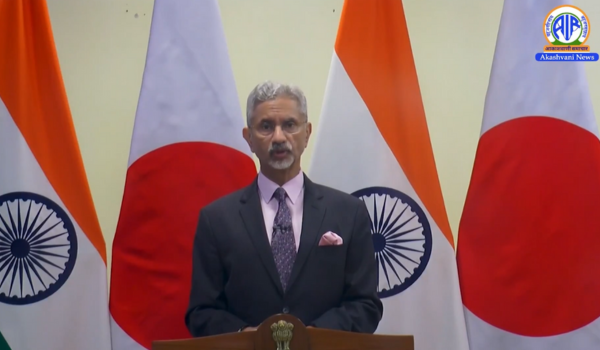 EAM Dr. S. Jaishankar Highlights India-Japan Partnership’s Role in Indo-Pacific Stability