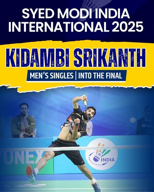 Kidambi Srikanth Enters Syed Modi International Final