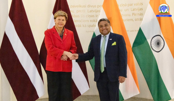India Appreciates Latvia’s Stand Against Terrorism, Extends Support for UNSC Term