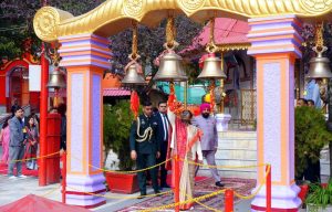 राष्‍ट्रपति द्रौपदी मुर्मु मां नयना देवी मंदिर में पूजा अर्चना की