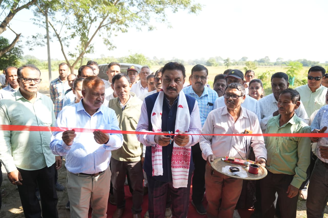 বজালী জিলা কৃষি বিষয়াৰ কাৰ্যালয় উদ্বোধন মন্ত্ৰী ৰঞ্জিত কুমাৰ দাসৰ