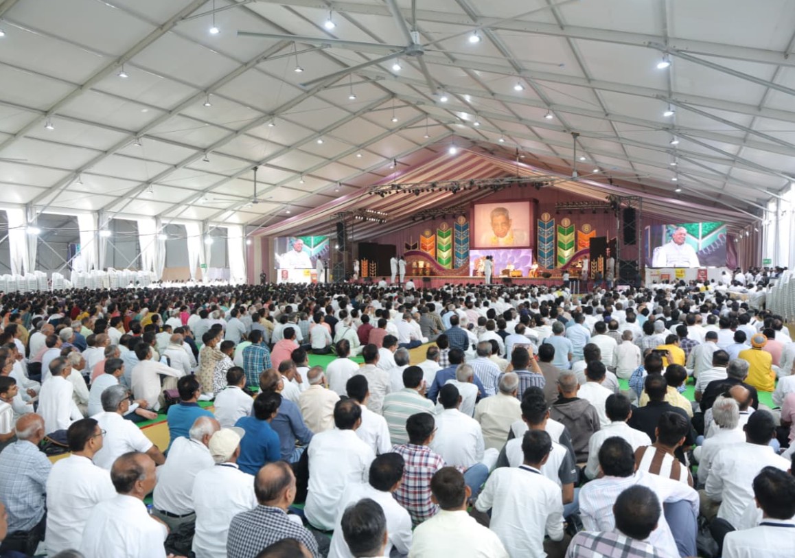 મુખ્યમંત્રી ભૂપેન્દ્ર પટેલ આજે મોરબીમાં દાદા ભગવાનની 118મી જન્મજયંતિ મહોત્સવમાં સહભાગી બન્યા