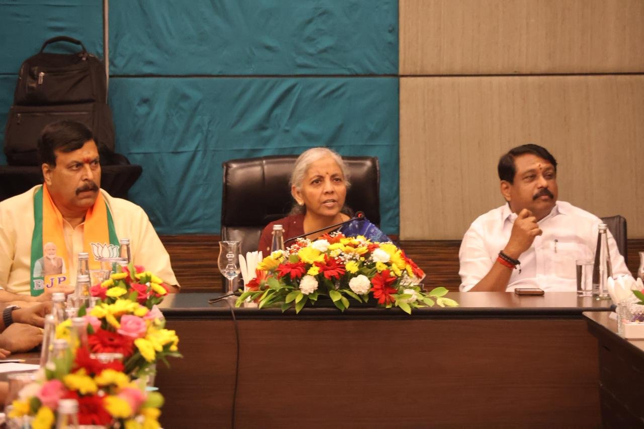 Finance Minister Nirmala Sitharaman on a Day’s Visit to Coimbatore