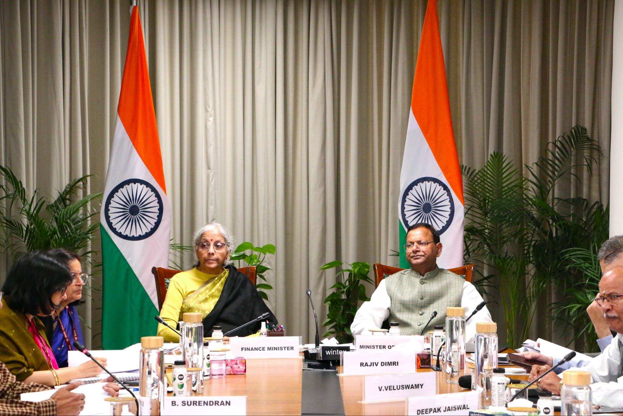 Finance Minister Sitharaman Meets Trade Unions Ahead of Budget 2026-27