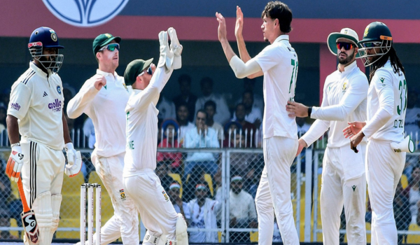 दक्षिण अफ्रीका के साथ अंतिम टेस्ट मैच के तीसरे दिन पहली पारी में 201 रन पर सिमटी भारतीय टीम