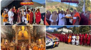 Bhutan: Holy Relics of Lord Buddha from India Enshrined at Tashichhodzong Monastery in Thimphu