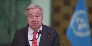 সুদানে রাষ্ট্রসংঘের শান্তিরক্ষা বাহিনীর ক্যাম্পে ড্রোন হামলার তীব্র নিন্দা করেছেন রাষ্ট্রসংঘের মহাসচিব অ্যান্টোনিও গুতেরেস।