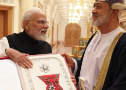 PM Modi Conferred with Order of Oman for his visionary leadership