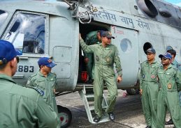 IAF Knights Helicopter unit returns to Thiruvananthapuram after completing Operation Sagar Bandhu in Sri Lanka