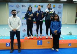 কর্ণাটকের শ্যুটার তিলোত্তমা সেন জাতীয় শ্যুটিং চ্যাম্পিয়নশিপে মহিলাদের ৫০ মিটার রাইফেল থ্রি পজিশনে স্বর্ণপদক জয় করেছেন।