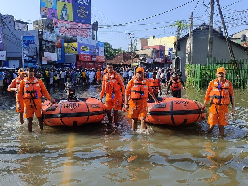 Indian Relief Teams Fully Deployed in Sri Lanka Under Operation Sagar Bandhu