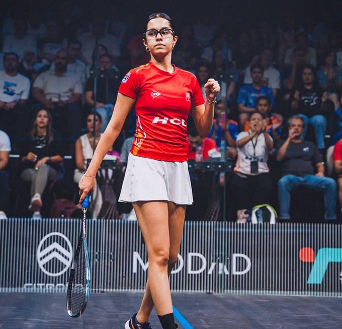 Anahat Singh Beats Joshna Chinappa to Win Chennai Squash Title