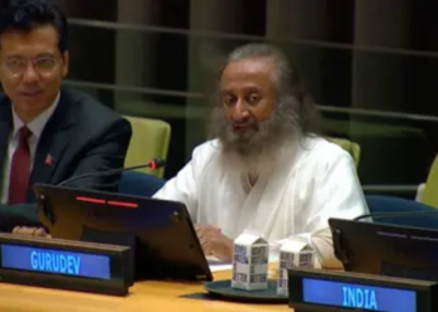 Gurudev Sri Sri Ravi Shankar Leads World Meditation Day Celebrations