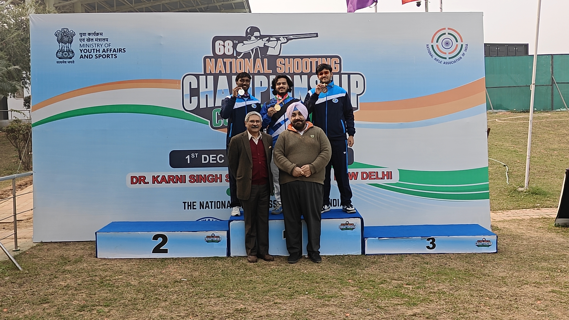 નવી દિલ્હીમાં રાષ્ટ્રીયકક્ષાની નિશાનેબાજ સ્પર્ધામાં વડોદરાના આર્યન સિંહે સુવર્ણ ચંદ્રક જીત્યો