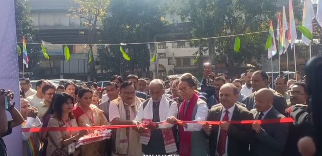 গুৱাহাটীৰ চানমাৰিত চতুৰ্থ সমবায় মেলা উদ্বোধন কেন্দ্ৰীয় সমবায় বিভাগৰ ৰাজ্যমন্ত্ৰী কৃষাণ পাল গুৰ্জ্জৰৰ