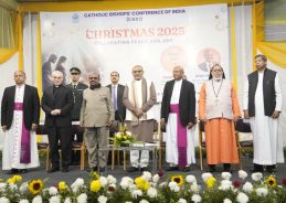 VP CP Radhakrishnan Attends Annual Christmas Celebrations Organised by Catholic Bishops’ Conference of India