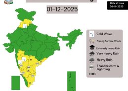 IMD forecasts dense fog conditions during early hours in Himachal Pradesh today