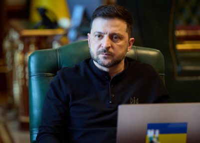 Ukrainian President Volodymyr Zelenskyy refuses to cede land to Russia 