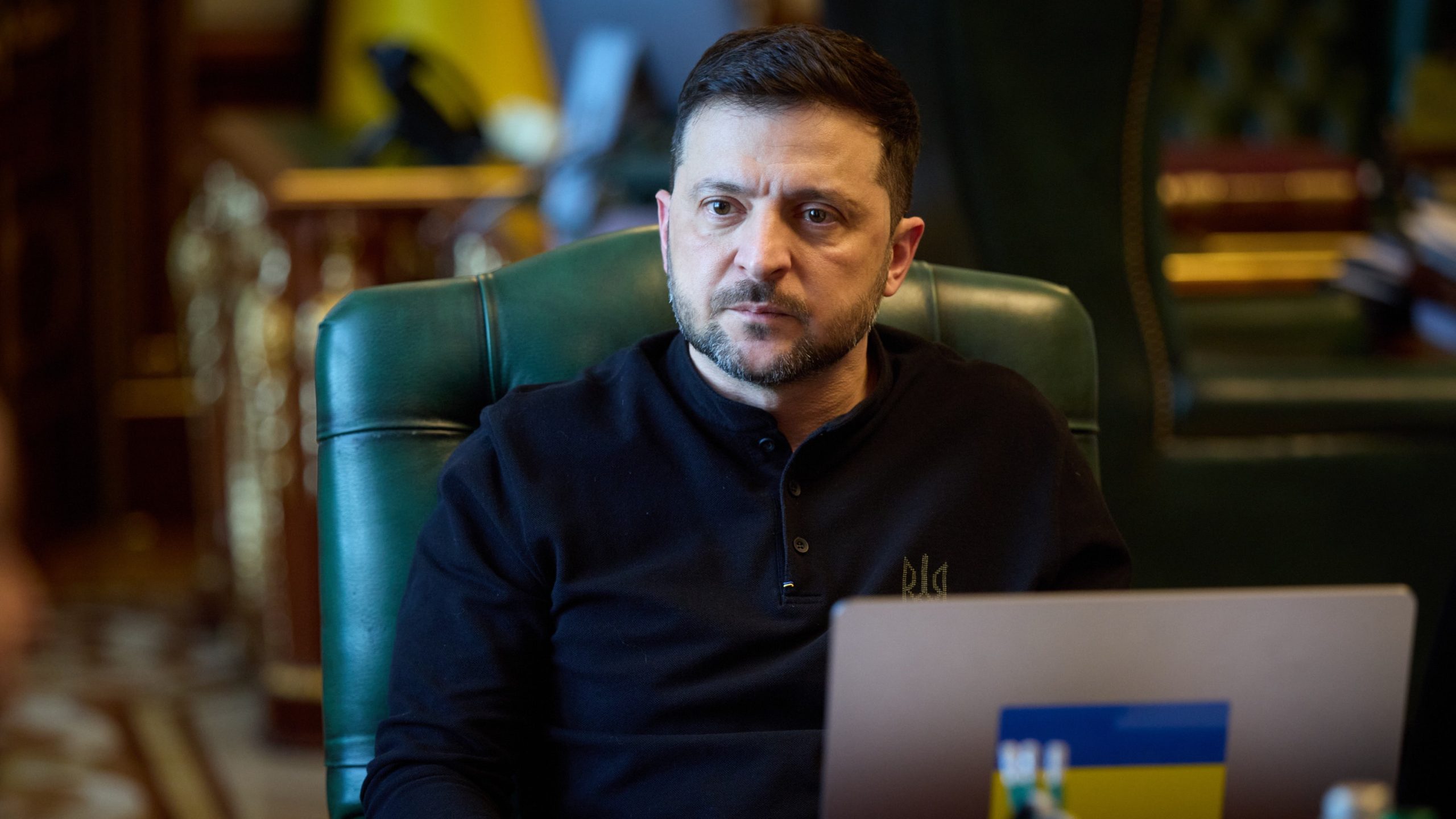 Ukrainian President Volodymyr Zelenskyy refuses to cede land to Russia 