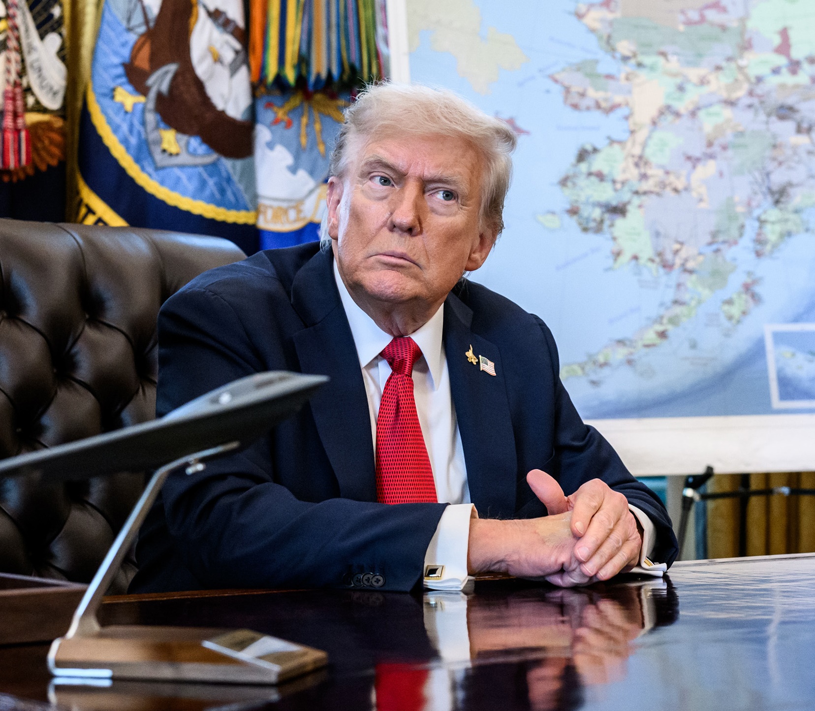 President Donald Trump warns Supreme Court ruling on tariffs could harm US security