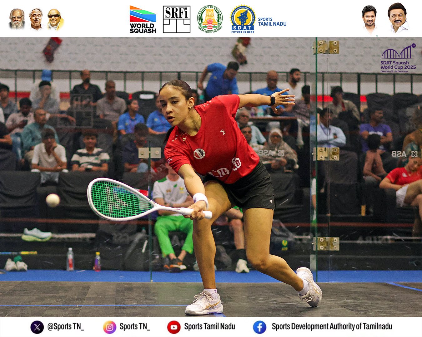 स्क्वैश विश्व कप में भारत आज चेन्नई में सेमीफाइनल में मिस्र से भिड़ेगा