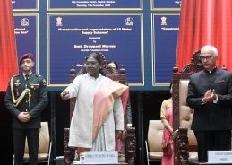 President Murmu inaugurates and lays foundation stones for projects worth Over ₹1300 Crore in Imphal