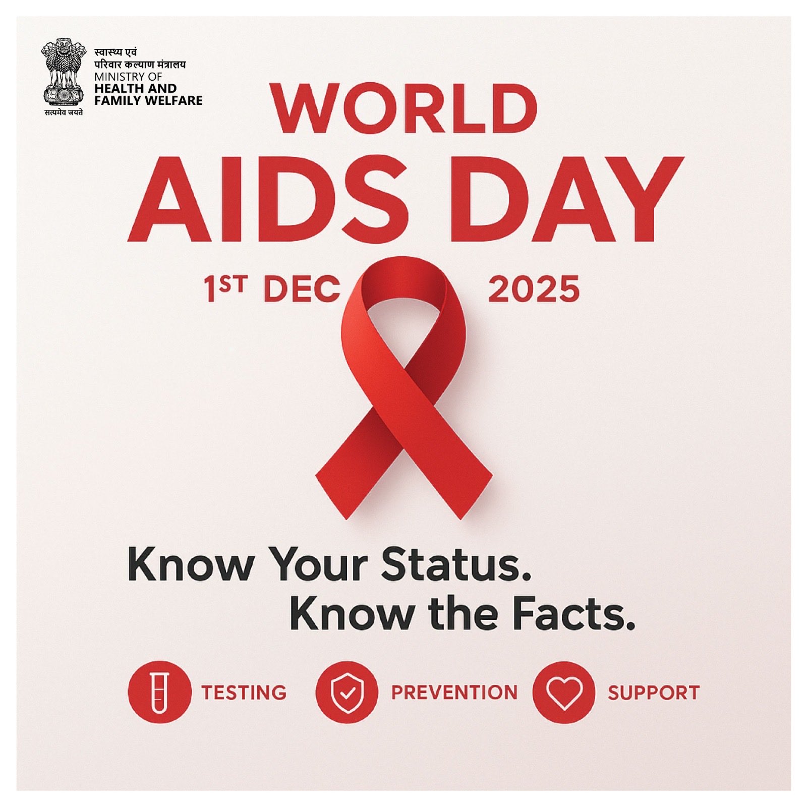 World AIDS Day: Health Minister J P Nadda highlights need for greater understanding of HIV and AIDS 