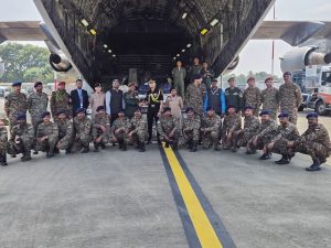 ऑपरेशन सागर बंधु के तहत श्रीलंका में तूफान से प्रभावित क्षेत्रों में ज़रूरी संपर्क ठीक करने के लिए 65 टन का बेली ब्रिज कोलंबो भेजा गया: रक्षा मंत्रालय