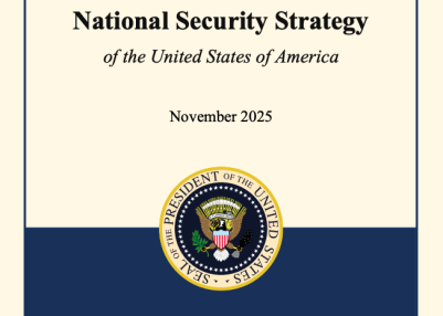 US Reaffirms Support for Status Quo in Taiwan Strait in New National Security Strategy