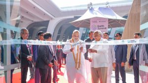 गृह मंत्री अमित शाह ने गांधीनगर में अर्थ समिट 2025 का उद्घाटन किया