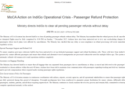 Aviation Ministry Orders IndiGo to Clear All Pending Passenger Refunds