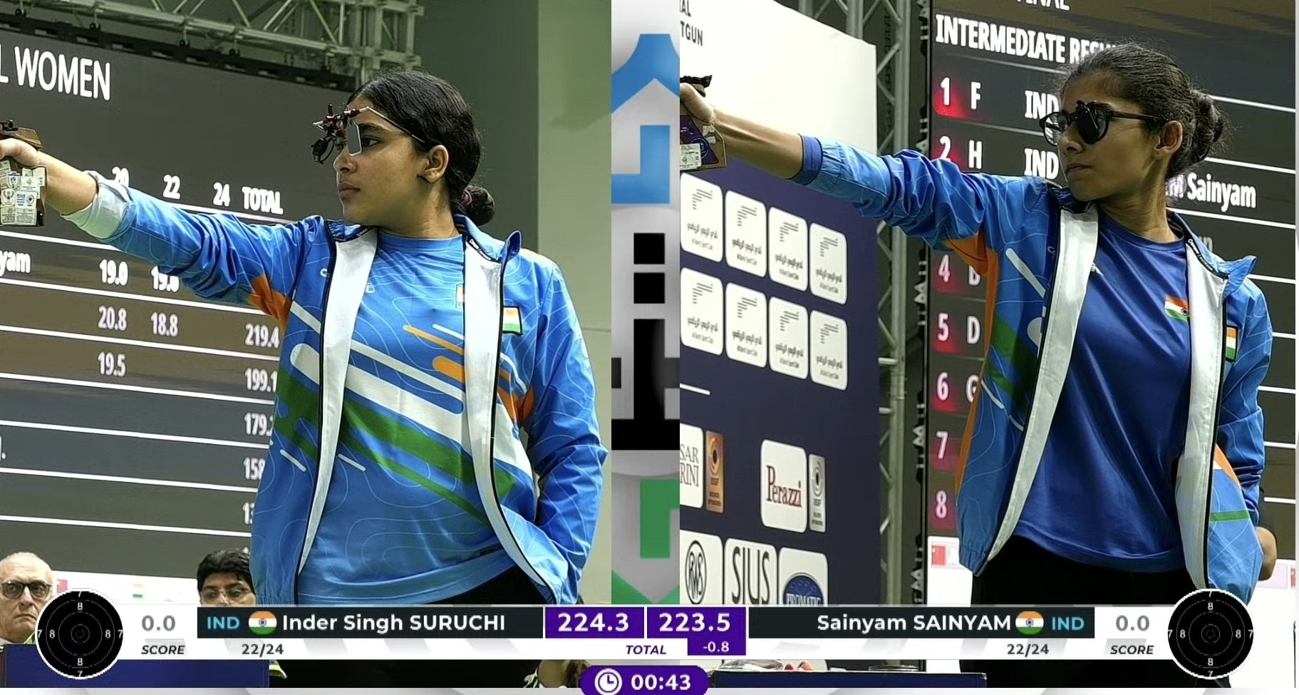 Indian Shooter Suruchi Singh wins Women’s 10 metre air pistol gold with junior world record at ISSF World Cup Final in Doha