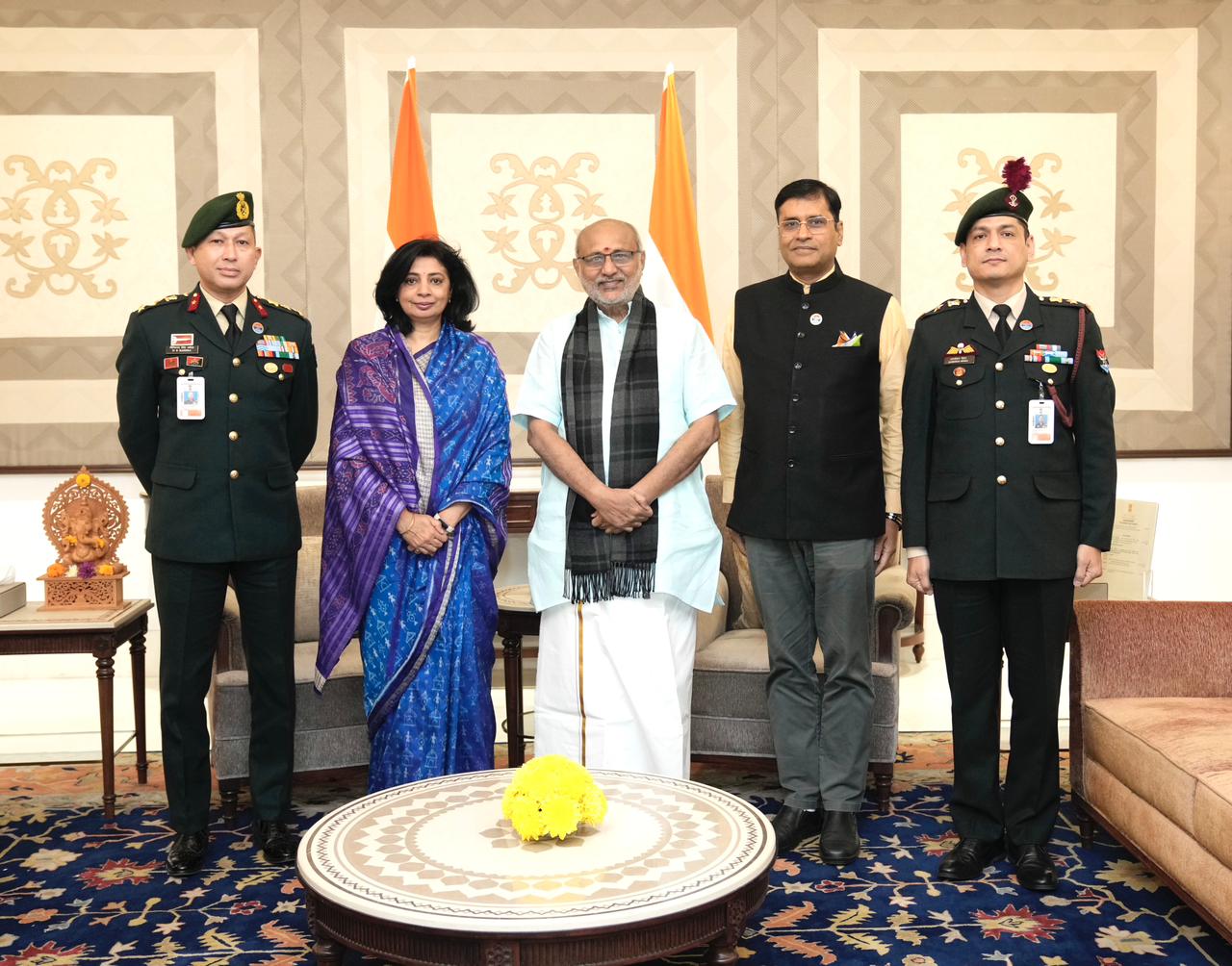 VP Radhakrishnan and PM Modi Urge Citizens to Support Armed Forces Flag Day Fund