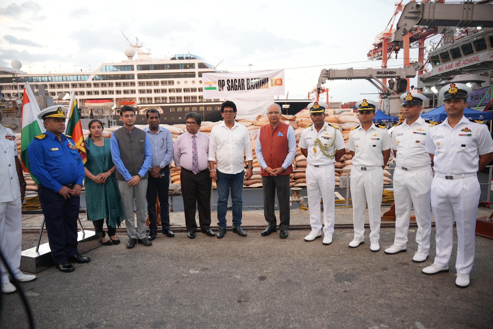 India Provides 300 Tonnes of Emergency Relief to Sri Lanka Under Operation Sagar Bandhu