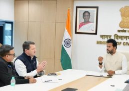 Civil Aviation Minister Ram Mohan Naidu Meets Indigo Management to Review Stabilization Measures