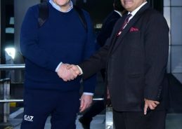 Italy’s Dy Prime Minister Antonio Tajani arrives in New Delhi