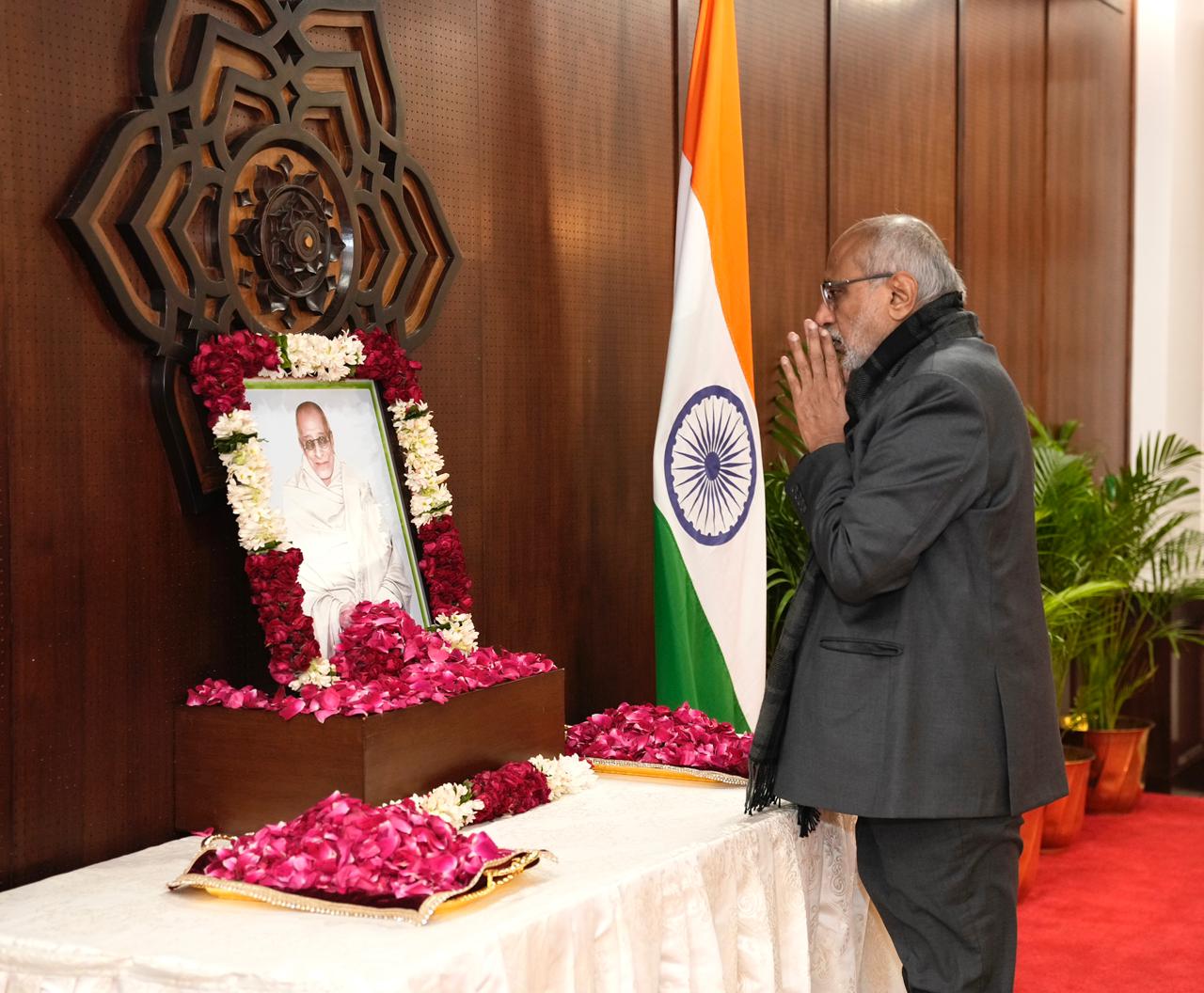 Vice-President C P Radhakrishnan pays homage to C Rajagopalachari on his birth anniversary