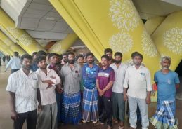 33 Indian fishermen released from Sri Lankan prisons