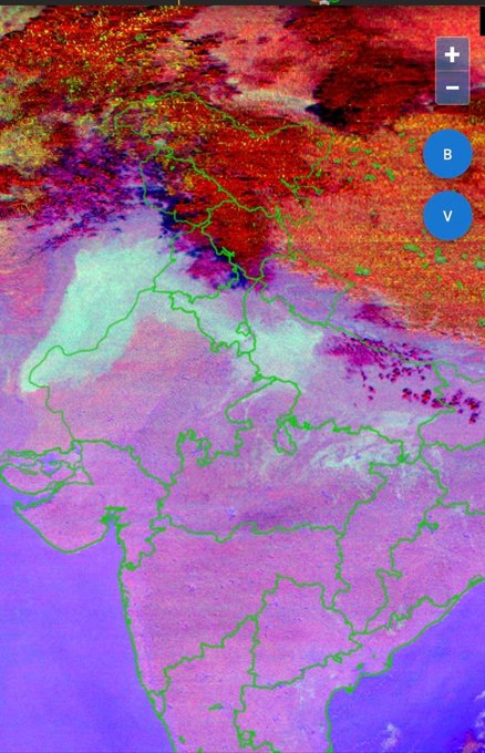देशाच्या बहुतांश भागात थंडीचा कडाका