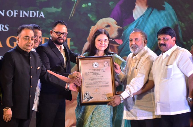 Cinema Can Create Wildlife Awareness: Maneka Gandhi at CineKind Awards