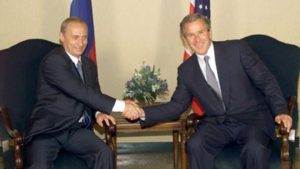 अमरीकी राष्ट्रीय सुरक्षा अभिलेखागार के दस्तावेजों से डब्ल्यू बुश और व्लादिमीर पुतिन के बीच हुई बातचीत सामने आई