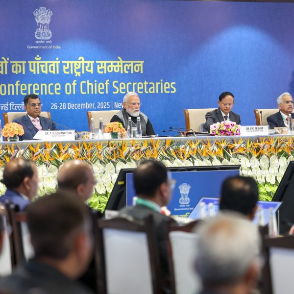 Prime Minister Modi chairs 5th National Conference of Chief Secretaries in New Delhi