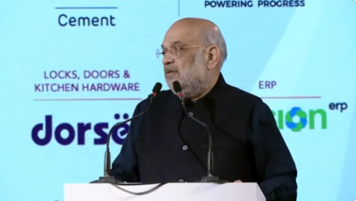 Home and Cooperation Minister Amit Shah addresses CREDAI National Conclave 2025