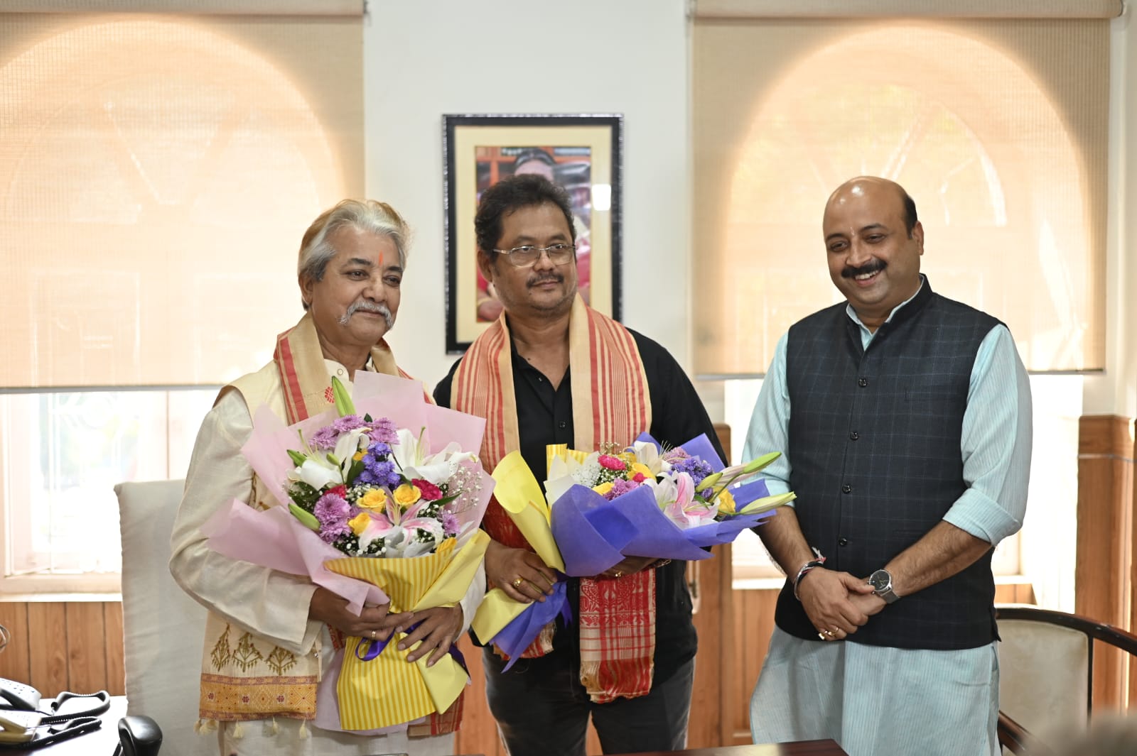 শ্ৰীমন্ত শংকৰদেৱ কলাক্ষেত্ৰ সমাজৰ উপ-সভাপতিৰূপে বিশিষ্ট অভিনেতা প্রাঞ্জল শ‍ইকীয়াৰ কাৰ্যভাৰ গ্ৰহণ