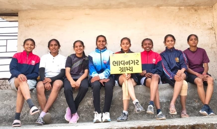 રાજ્ય સરકાર દ્વારા આયોજીત ખેલ મહાકુંભ 2025માં ભાવનગર જિલ્લાની પાલીતાણા મહિલા કોલેજની ટીમ વિજેતા બની