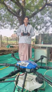 ભાવનગરમાં નાના પાણીયાળી ગામનાં “નમો ડ્રોન દીદી યોજના”થી  મીરાંબેન રાઠોડ આત્મનિર્ભર બન્યાં