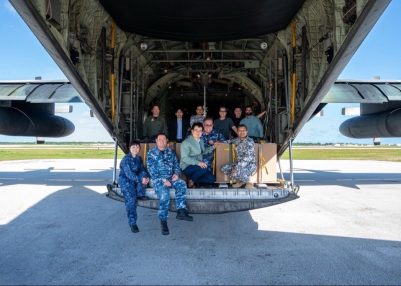 Quad partners successfully conduct 1st FTX on sidelines of Operation Christmas Drop