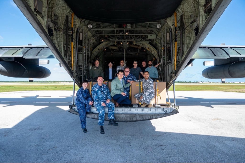 Quad partners successfully conduct 1st FTX on sidelines of Operation Christmas Drop